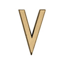 Moderno Rettificato Lettera V