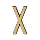 Moderno Rettificato Lettera X